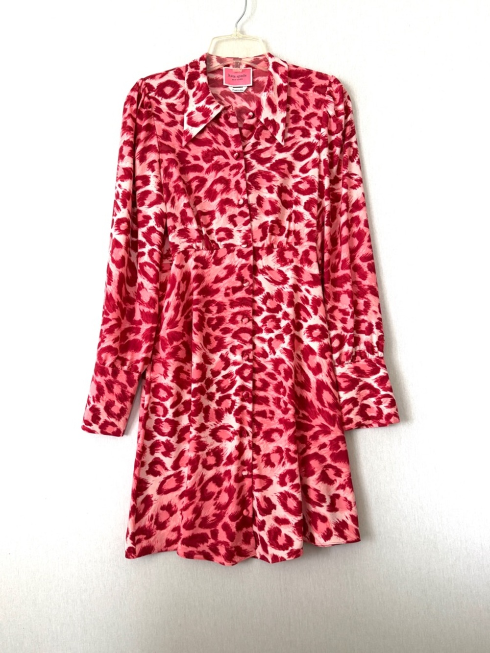Kate Spade Panthers Shirt Dress Size 4 - Picture 4 of 13